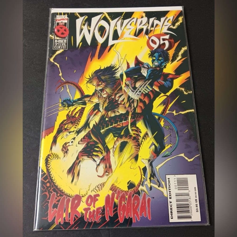 Wolverine Annual 95 Marvel Comics Night Crawler Larry Hama